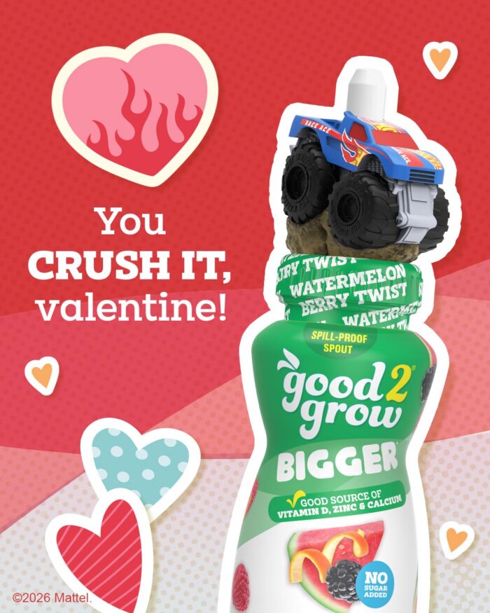 Hot Wheels Valentine's Day Card